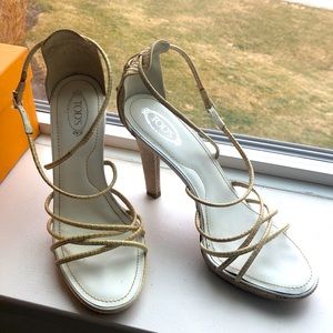 Tod’s Snakeskin Heels